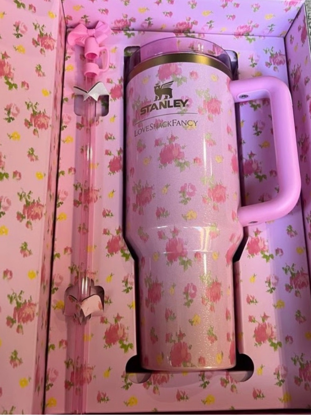 BNIB Stanley x LoveShackFancy THE QUENCHER H2.O FLOWSTATE TUMBLER
IBIZA 40oz